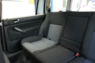 Golf 4 Bora Variant Kombi Sitz Rückbank Rücksitzbank hinten Sitze blau schwarz - Bild 6