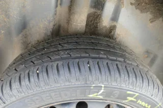4x VW Polo 9N 6R Felgen Reifen 195/55 R15 85V Sommerreifen ca. 4-6mm - Bild 8