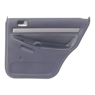 1x A6 4B Türverkleidung Verkleidung Tür hinten rechts Leder blau royalblau - Bild 1