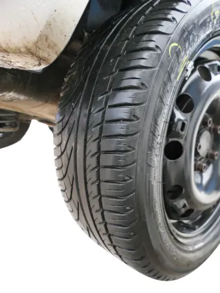 1x VW Polo 9N Ibiza Felge Reifen 195/50 R15 82V Sommerreifen 6-7mm Ersatzrad - Bild 1