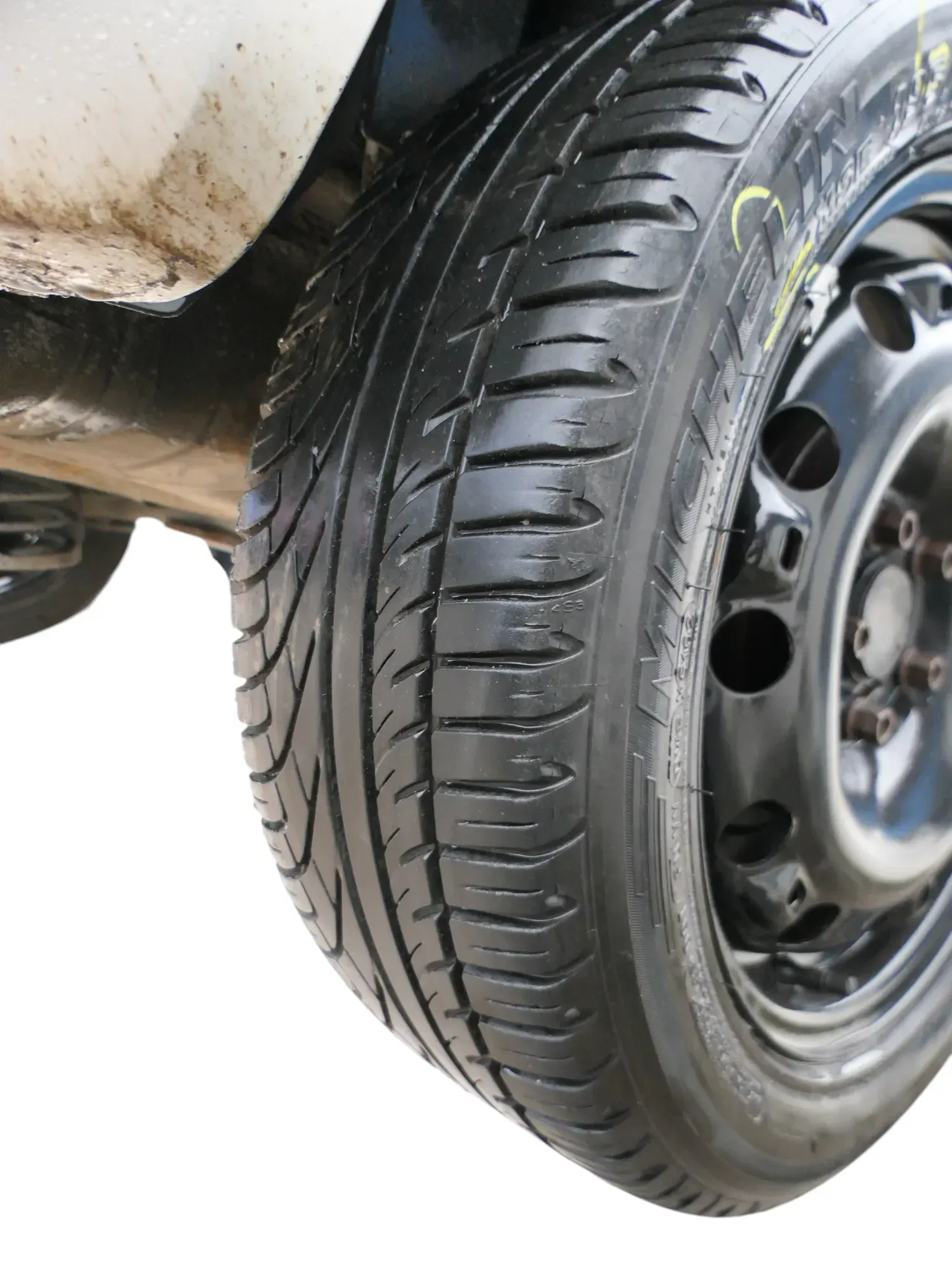 1x VW Polo 9N Ibiza Felge Reifen 195/50 R15 82V Sommerreifen 6-7mm Ersatzrad - Bild 1
