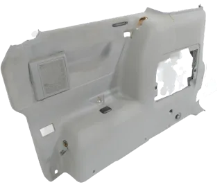 VW T4 Verkleidung Abdeckung Seite hinten rechts grau 7D0867036D Caravelle - Bild 5