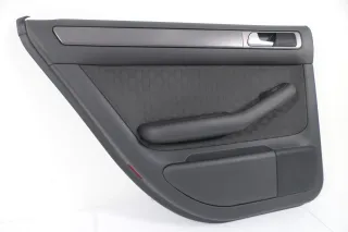 1x Audi A6 4B Türverkleidung Verkleidung Tür hinten links soul schwarz - Bild 3