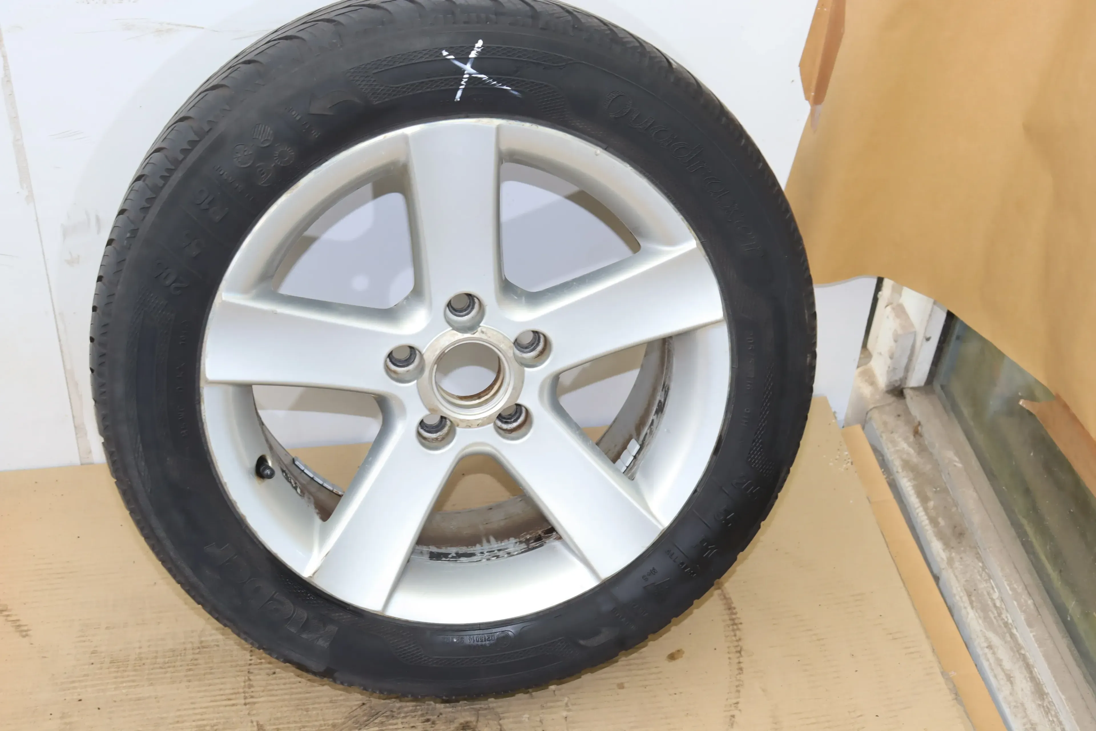 1x Felge Alufelge original VW Passat 3BG 7jx16H2 ET37 3B0601025 3B0 601 025 - Bild 1
