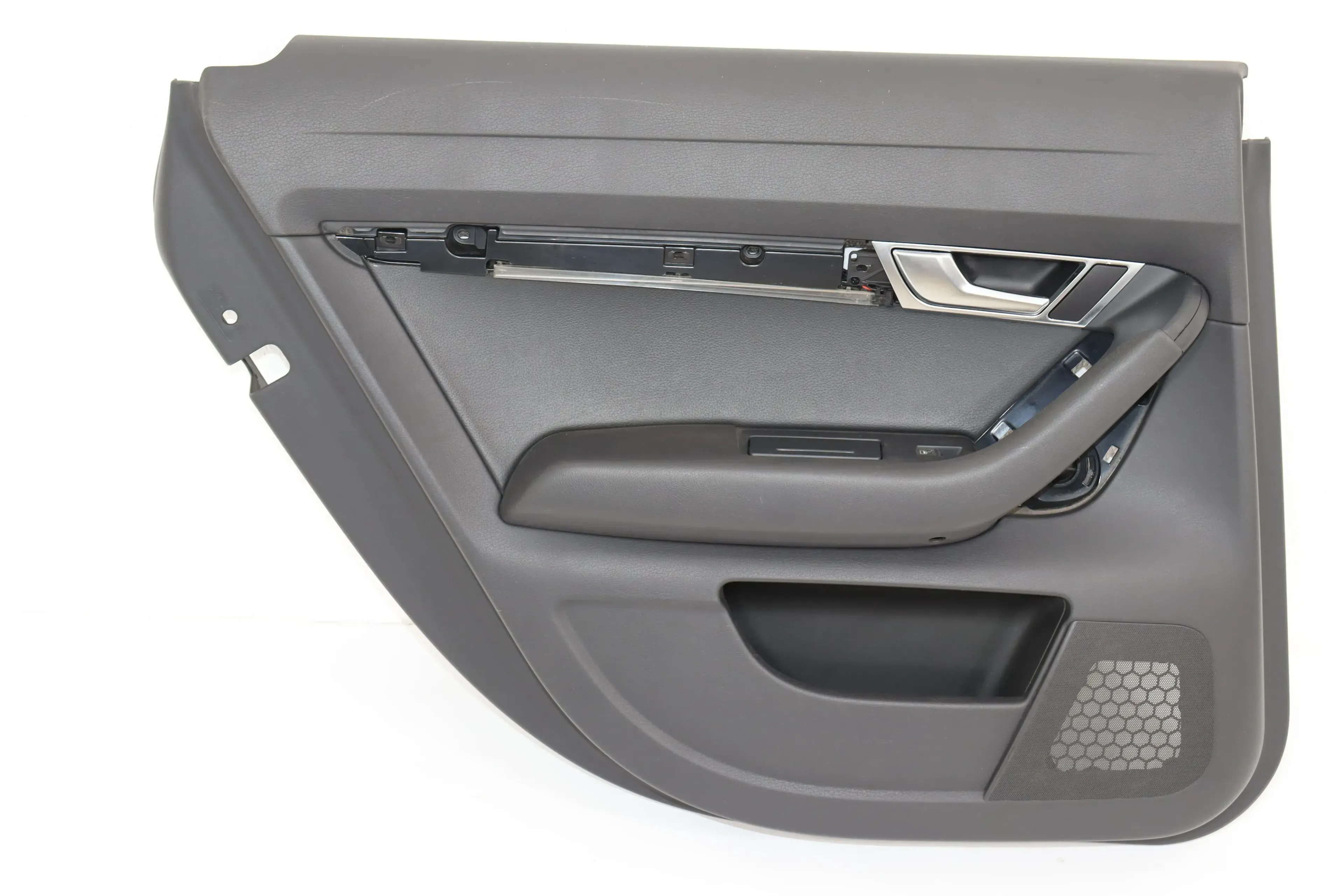 1x Audi A6 4F Türverkleidung Verkleidung Tür hinten links Volterra Leder S-line - Bild 1