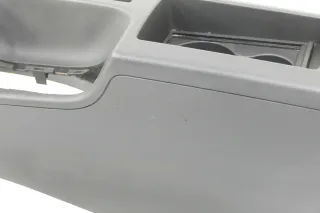 Audi A3 8P Mitteltunnel hinten Verkleidung um Handbremse Konsole schwarz A - Bild 6