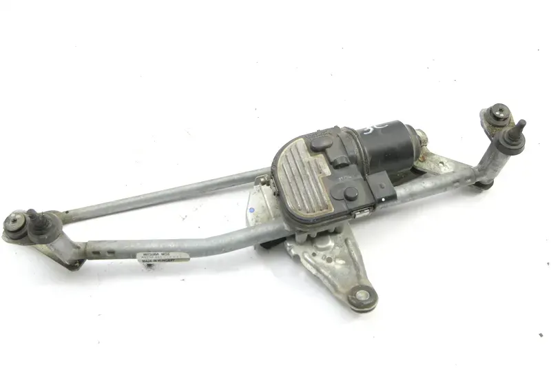 VW Passat 3C Wischermotor Motor Scheibenwischer vorne Gestänge 3C1955419A - Bild 1