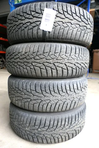 VW Golf 6 Caddy 2K 195/65 R15 91T Winterreifen M+S Felgen Reifen M&S ca.6-7mm X - Bild 7