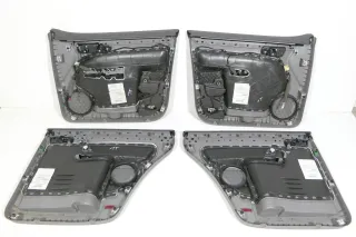 VW Touran 4x Türverkleidung Verkleidung Tür vorne +hinten links grau - Bild 8
