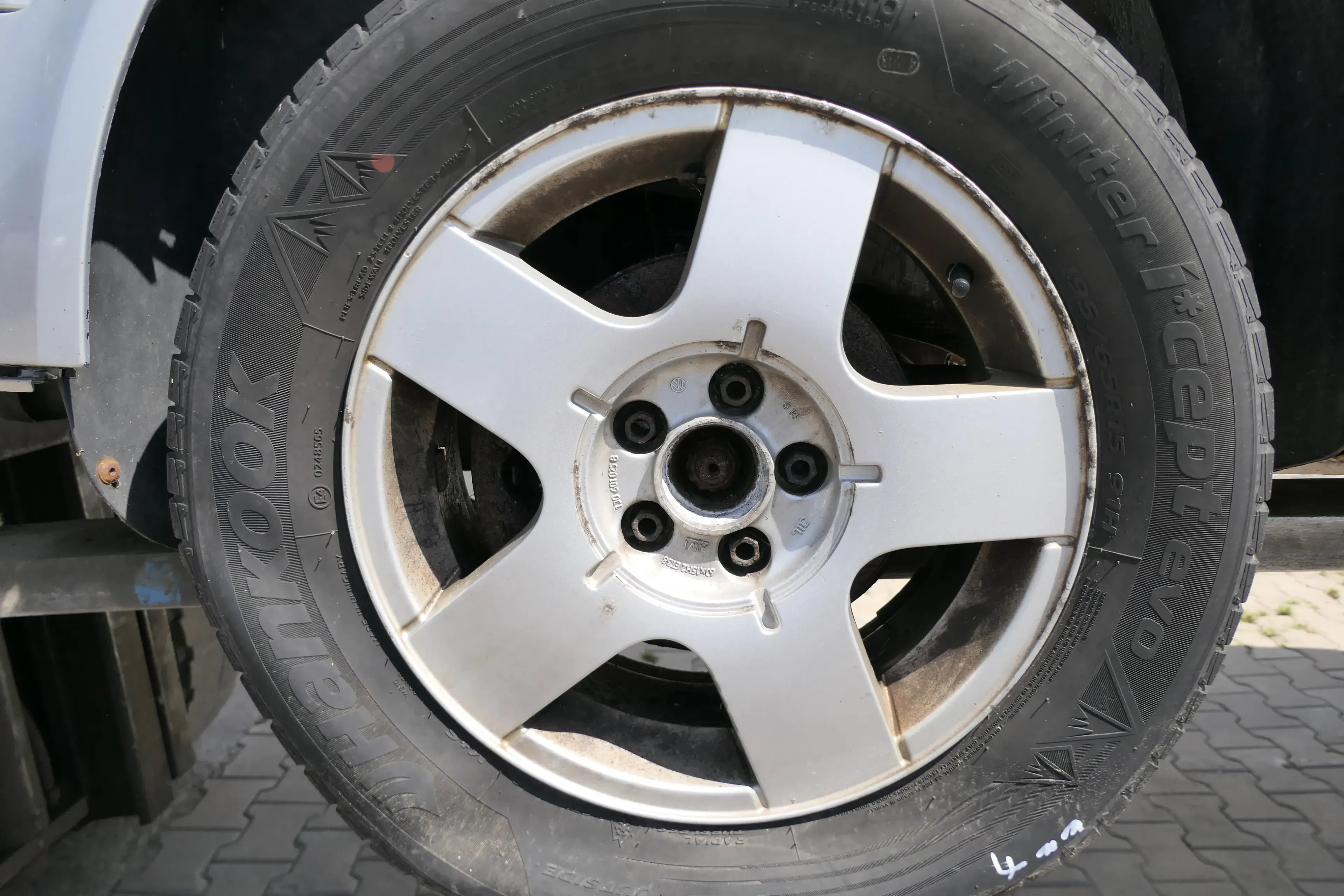 1x Felge Alufelge original VW Golf 4 Bora 6jx15H2 ET38 1J0601025B 195/65 R15  4 - Bild 1
