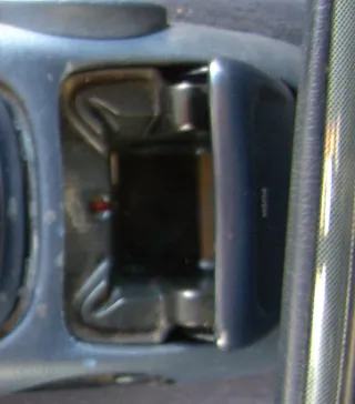VW Sharan 7M Alhambra Aschenbecher Verkleidung Push blau - Bild 2