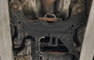 VW Golf 4 Bora A3 Achse vorne Vorderachse Aggregateträger Achsträger ASZ 6-Gang - Bild 2