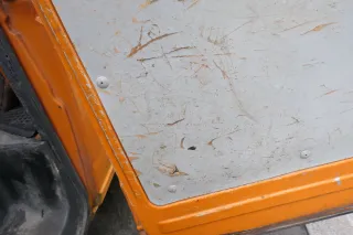 VW T4 Verkleidung Abdeckung Tür Seite rechts hinten grau DOKA 729867204A - Bild 2