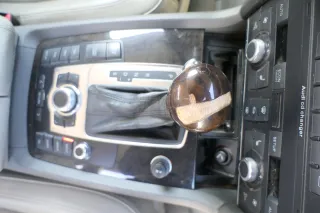 Audi Q7 4L Verkleidung Klappe Abdeckung Dekor Holz Optik tamo dunkelbraun - Bild 3