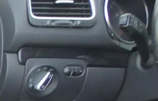 VW Golf 6 5K Leiste Abdeckung Dekor schwarz pyramids netzoptik - Bild 2