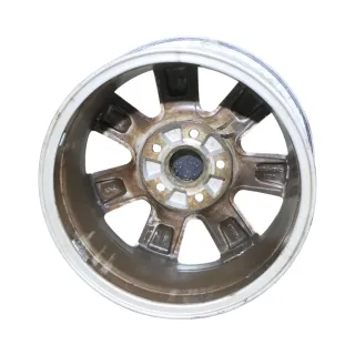 1x VW Caddy 2K Alufelge Felge 2K1071495 666 KBA 46109 6,5x15H2 ET50 5x112    HL - Bild 5