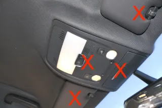 Audi A4 B8 8K Avant Kombi Himmel Dachhimmel Dach oben 8K9867501 schwarz - Bild 2