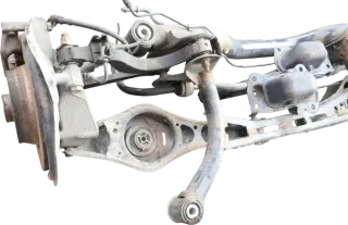 VW Passat 3C Achse hinten Hinterachse Achsträger Querlenker Stabi Stabilisator - Bild 3