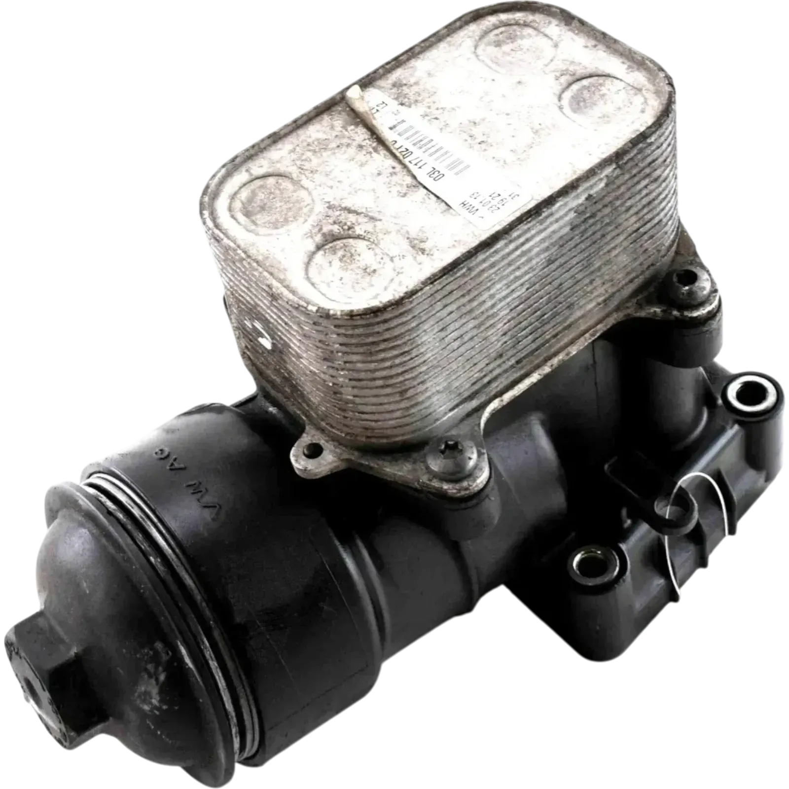 VW Tiguan Ölfiltergehäuse mit Ölkühler Motor 1.2 TDI Common Rail CFWA ## - Bild 1