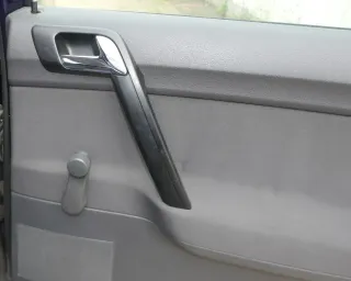 1x VW Polo 9N 9N3 Türverkleidung Verkleidung Tür hinten rechts 4/5-Türer blau - Bild 3