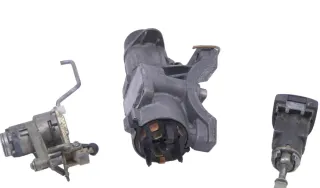 VW Golf 4 Lim Schloßsystem 1x Türschloß 2x Schlüssel Schloß Zündschloß Heckschlo - Bild 3