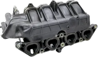 VW Polo 9N Ansaugbrücke Ansaugkrümmer 1,4 16V 55kw BBY AUA 75PS 036129711DP - Bild 3