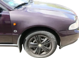 Audi A4 B5 (bis caMitte1999 Bild vergle) Kotflügel vorne rechts blau lila LY3K - Bild 1