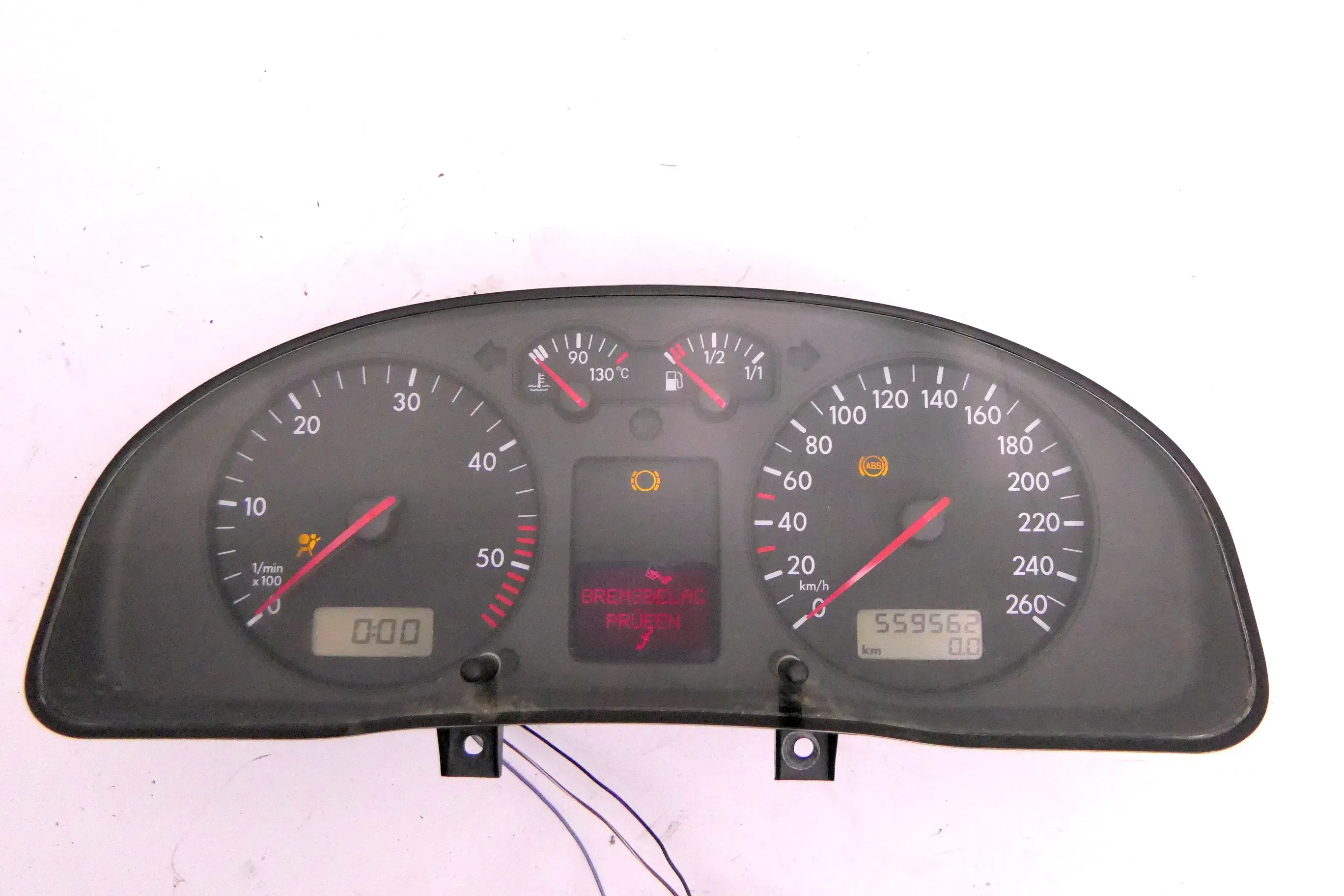 VW Passat 3B Tacho Tachometer Kombiinstrument 559.000km 3B0920822A 1,9 TDI AJM - Bild 1