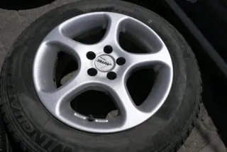 VW Golf 4 Bora Leon Alufelgen Felgen 195/65 R15 Winterreifen KBA 44246 Autec - Bild 5