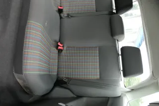 VW Polo 9N 9N3 Sitz Rückbank Sitzfläche Sitze 3 Punkt Gurt hinten mit Kopfstütze - Bild 14