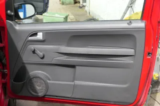 1x VW Fox 5Z Türverkleidung Verkleidung Tür vorne rechts schwarz 5Z3867014E 71N - Bild 1