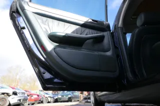 1x Audi A6 4B Türverkleidung Verkleidung Tür hinten links Leder grün lago - Bild 5