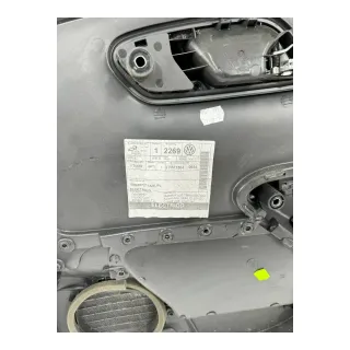 VW Polo 6R 1x Türverkleidung Verkleidung Tür 4/5-Türer hinten links schwarz - Bild 5