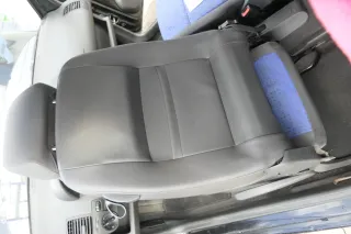 Seat Arosa 6H VW Lupo Sitz vorne links Fahrersitz Höhenverstellung blau schwarz - Bild 2