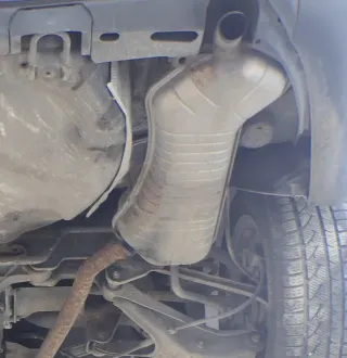 Audi A6 4B Quattro Auspuff Endschalldämpfer hinten rechts 4B0253609P ALF ARJ AGA - Bild 1