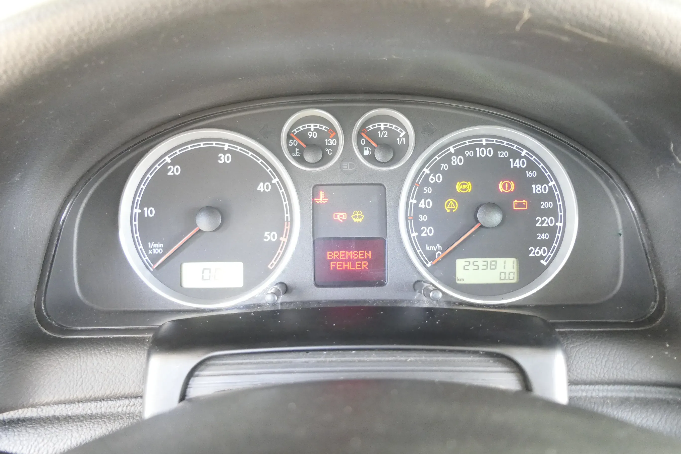 VW Passat 3BG Tacho Tachometer Kombiinstrument 253.000km 3B0920829A Diesel TDI - Bild 1