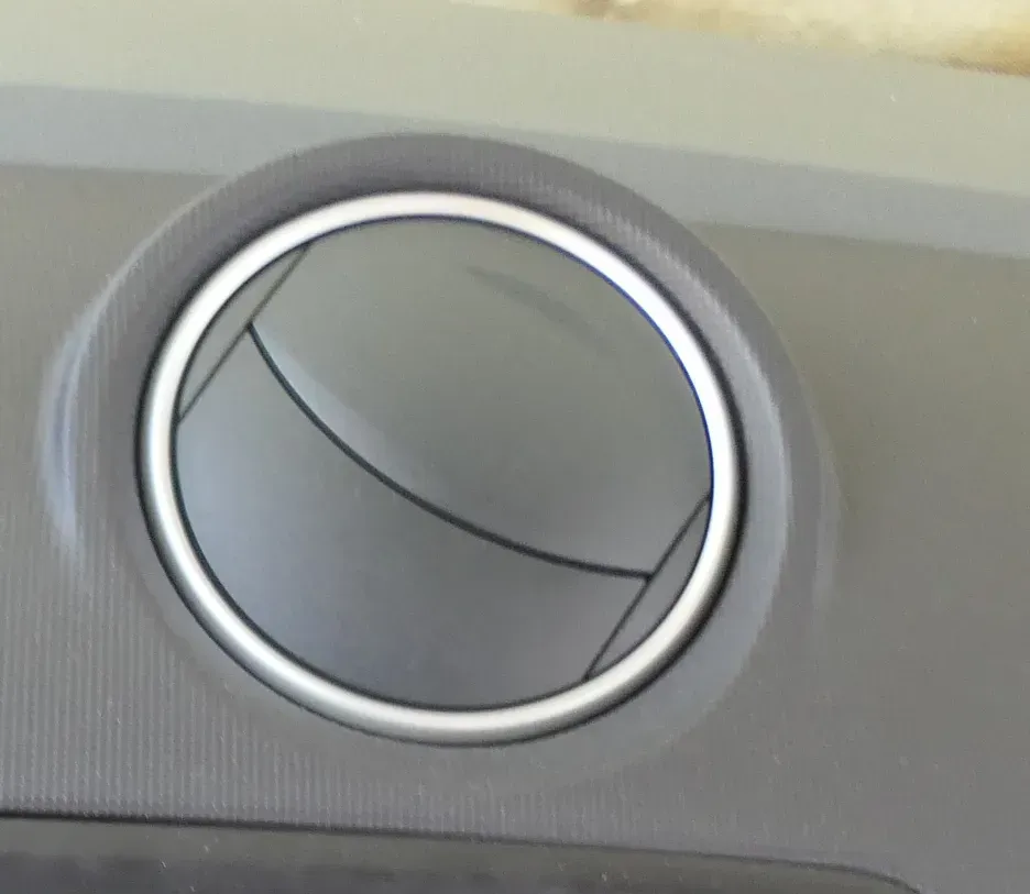 Seat Ibiza 6J Lüftungsdüse Düse Lüftung mitte Armaturenbrett nanograu grau - Bild 1