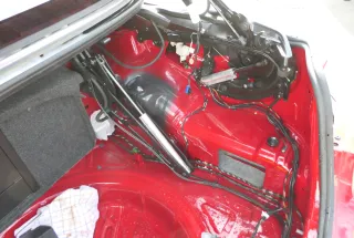 VW Eos 1F Cabrio Verdeck 1Q0871603A Dämpfer Dach hinten rechts oder links - Bild 1