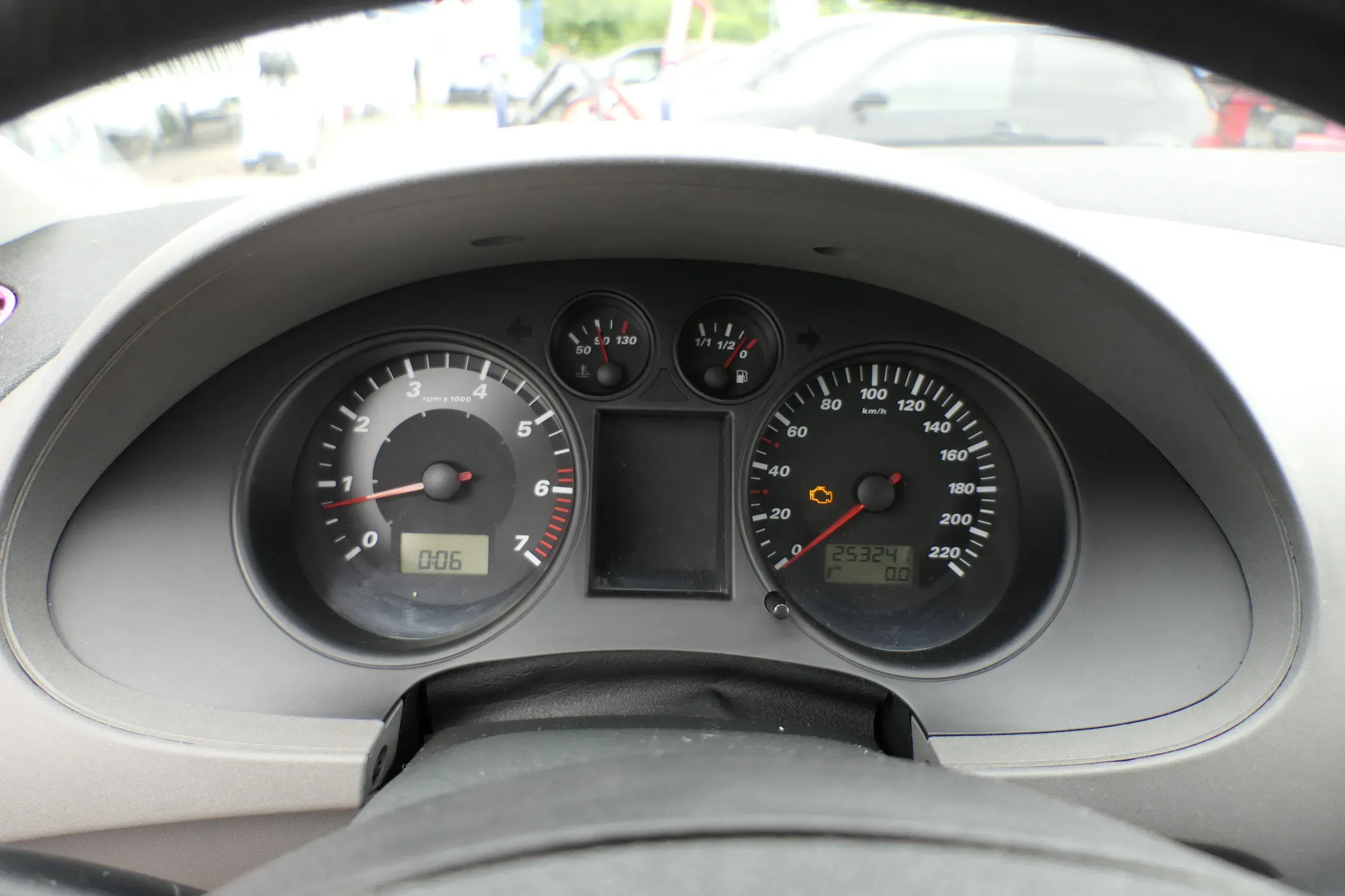 Seat Ibiza 6L Tacho Tachometer Kombiinstrument 253.000km 6L0920820F 1,2 47kw 1,4 - Bild 1