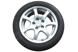 VW Golf Touran Alufelgen Winterreifen M&S Reifen Felgen 205/55 R16 91H - 4-5mm - Bild 5