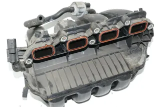 A3 VW Golf 5 V Ansaugbrücke Ansaugkrümmer 03C129711F 1,6 FSI BAG BLF 85kw - Bild 2