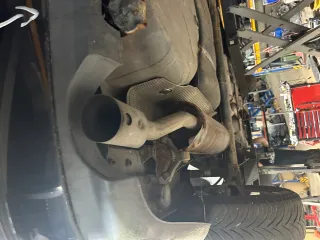 A4 B5 Auspuff Endschalldämpfer + Mittelschalldämp Endtopf 1,8 ADR ARG AVV APT AF - Bild 2