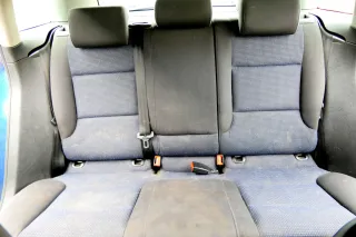 A3 8P Sitz Rückbank Rücksitzbank 4/5-Türer 3-Punkt-Gurt Sportback blau schwarz - Bild 1
