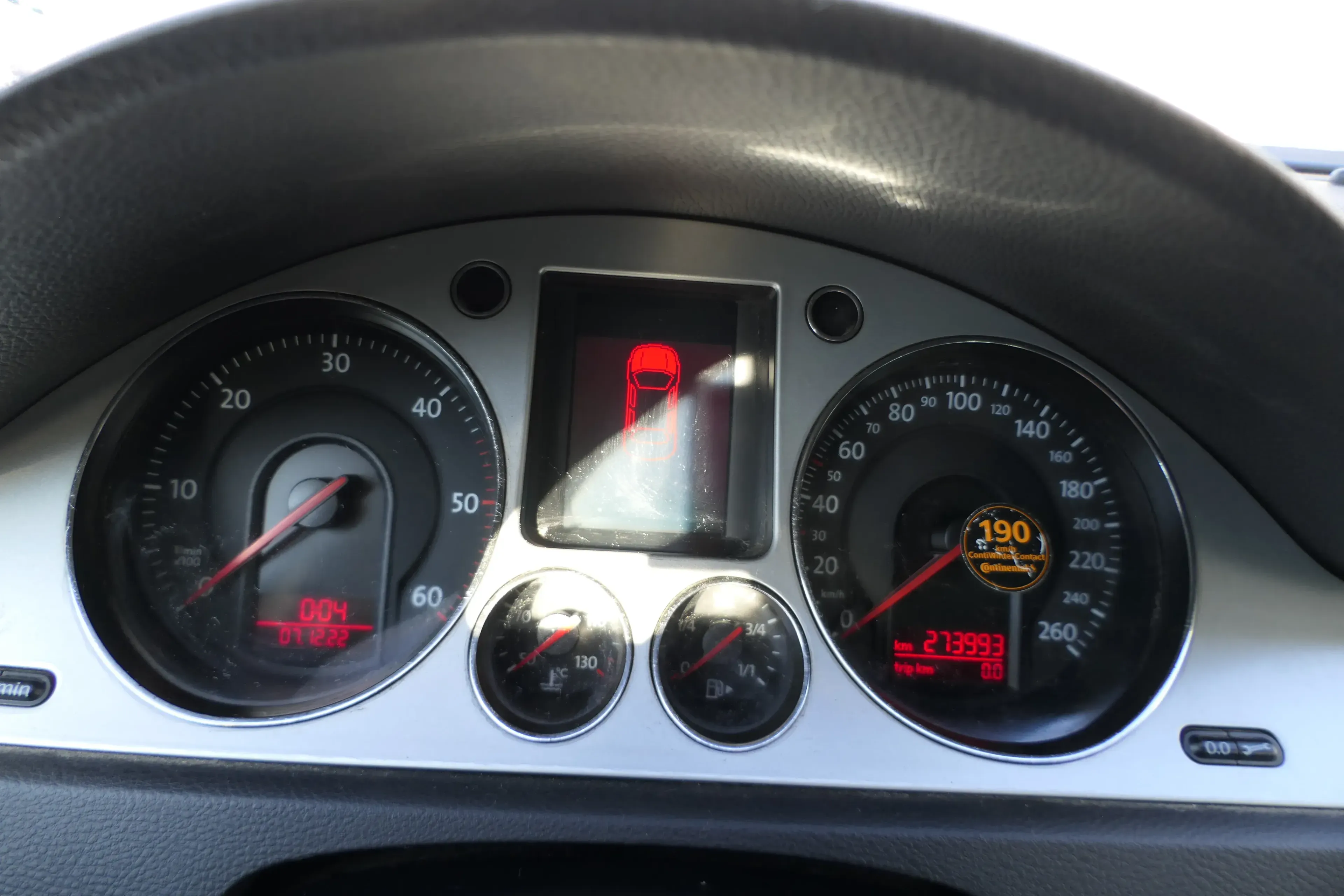 VW Passat 3C Tacho Tachometer 273.900km 3C0920871E Diesel TDI Kombiinstrument - Bild 1
