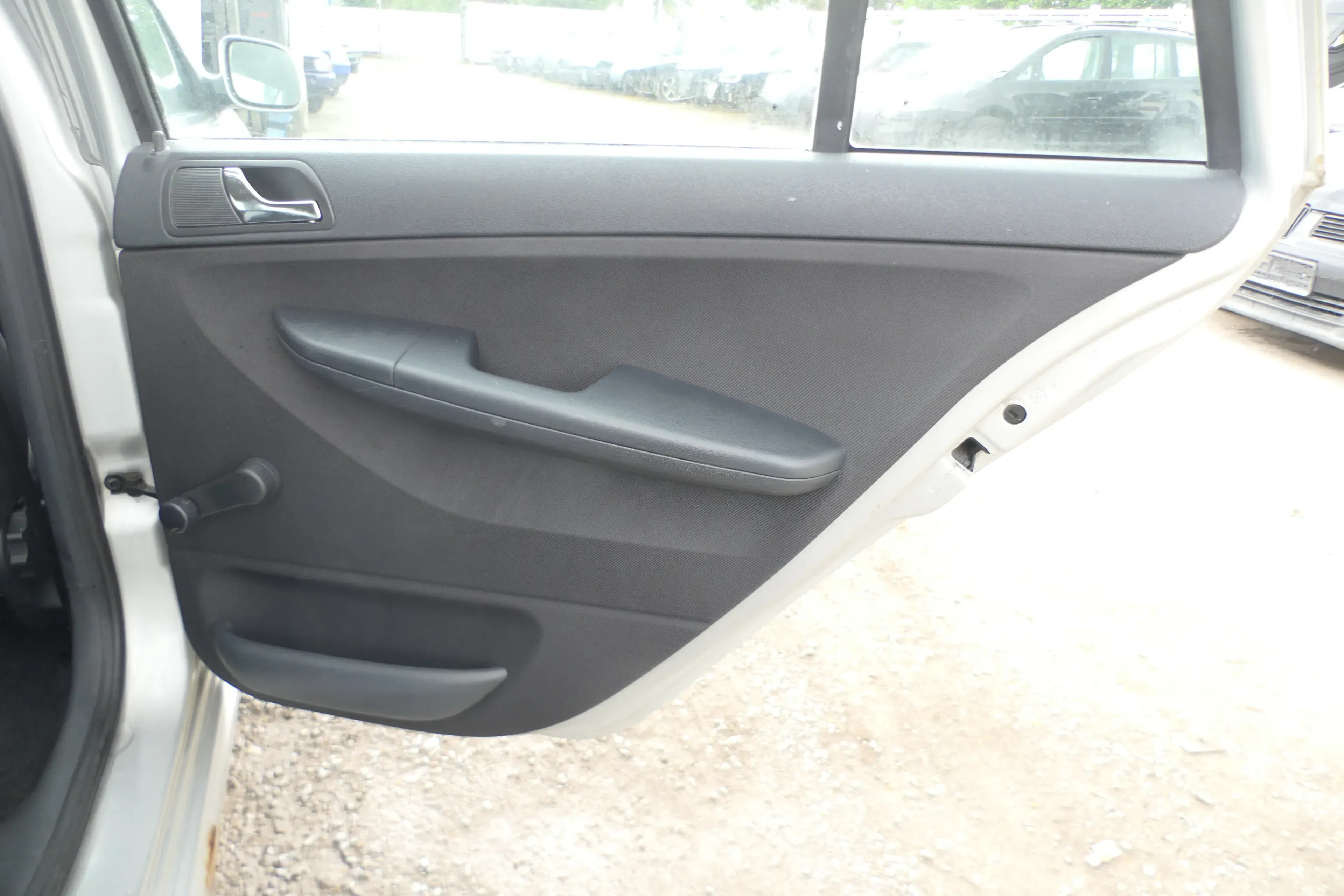 1x Fabia 6Y Kombi Türverkleidung Verkleidung Tür hinten rechts schwarz anthrazit - Bild 1