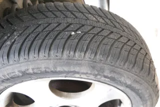 2x VW Sharan NUR Reifen 215/55 R16 97V Winterreifen ca. 6mm - Bild 3