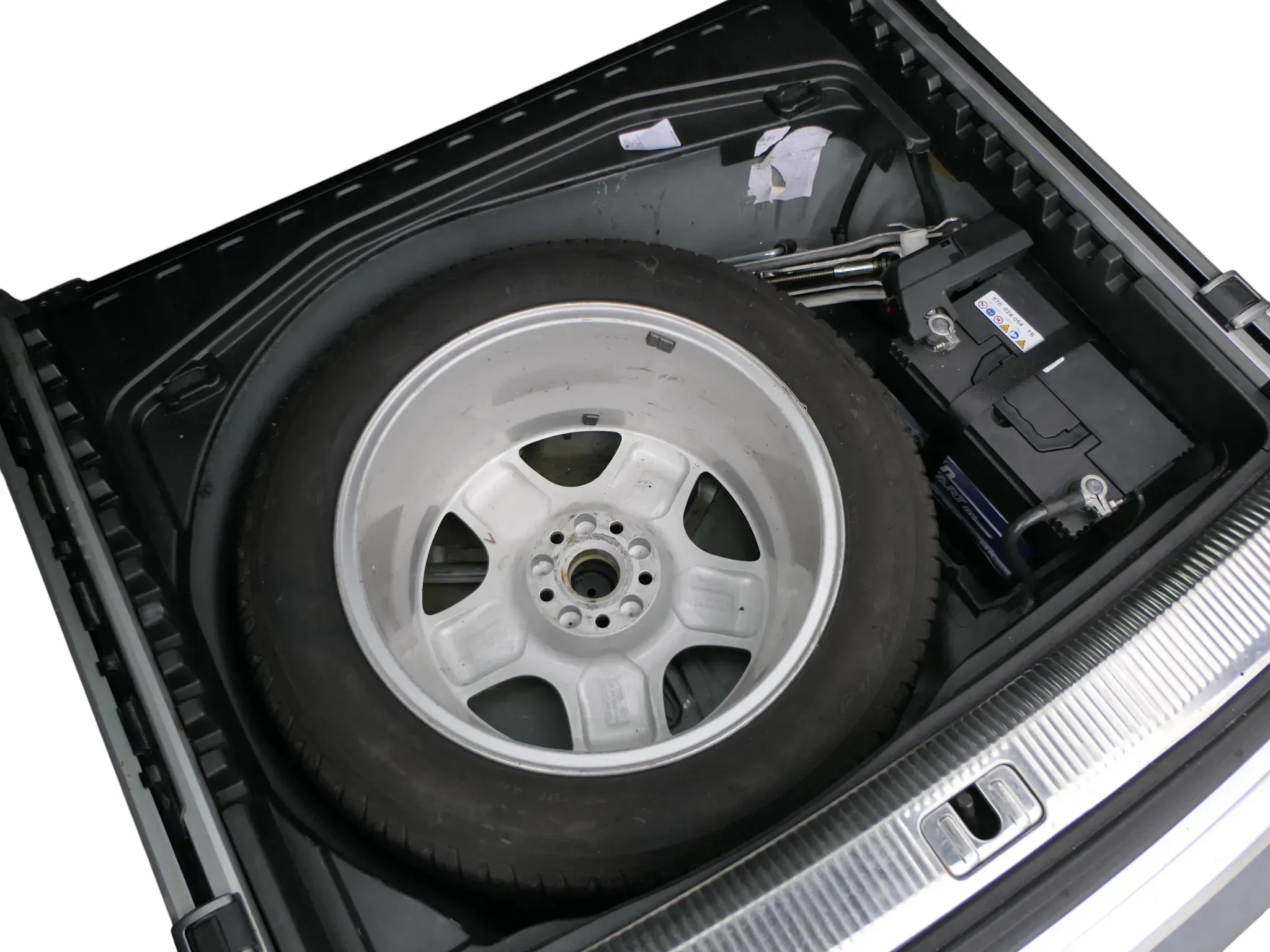 A4 8E B6 B7 A6 4F Alufelge 4D0601025B Ersatzrad Reifen Ersatzreifen 225/55 R17 - Bild 1