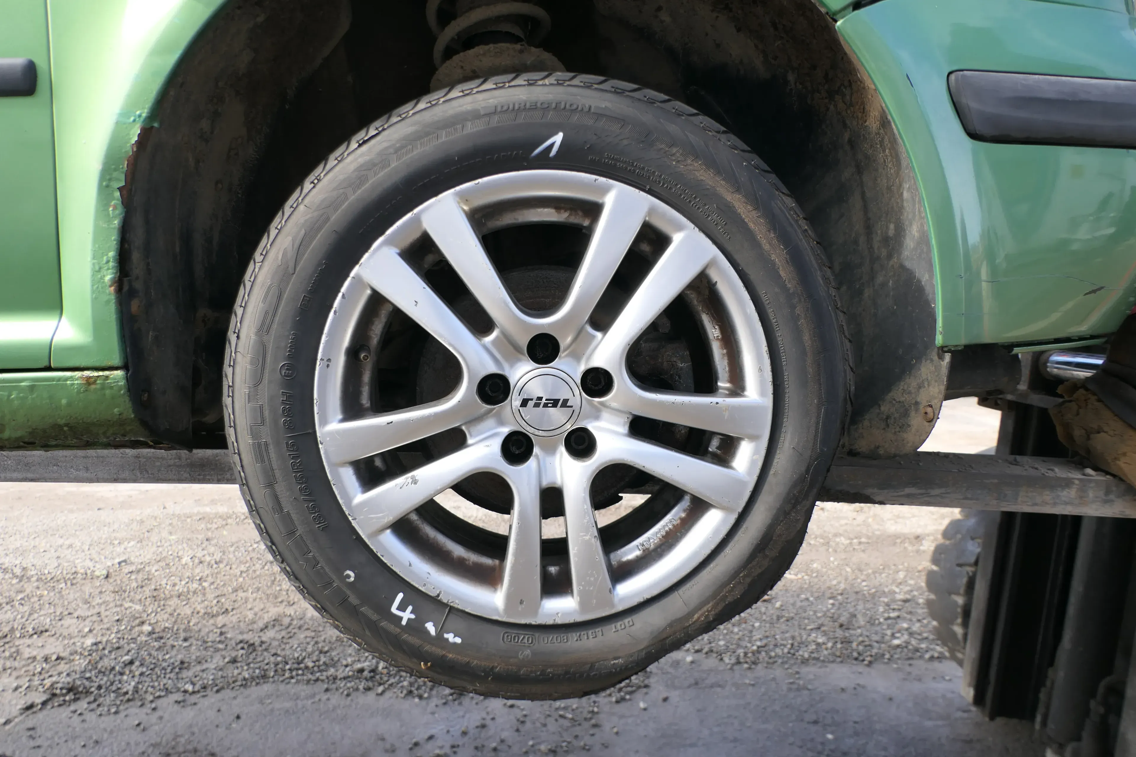 1x Felge Alufelge Golf 4 VW Polo 9N 9N3 7j x15 H2 ET38 - KBA 46483 Rial      1 - Bild 1