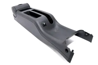 VW Golf 4 Bora Mitteltunnel Aschenbecher hinten Verkleidung schwarz - Bild 3