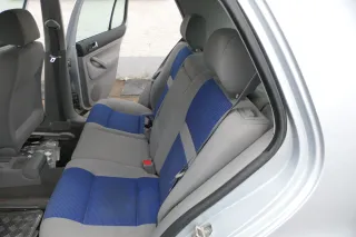 Golf 4 Limousine Sitz Rückbank Rücksitzbank Sitzfläche Sitze blau grau - Bild 9